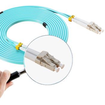 Uchel Ansawdd 10G OM3 50/125 Duplex Simplex 12Core 24Core Fiber Optic Patch Cord LC SC FC ST MPO MU DIN D4 Optegol Fiber Patch Cord